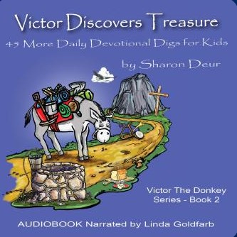 Audiobook Victor Discovers Treasure: 45 MORE Daily Devotional Digs for Kids